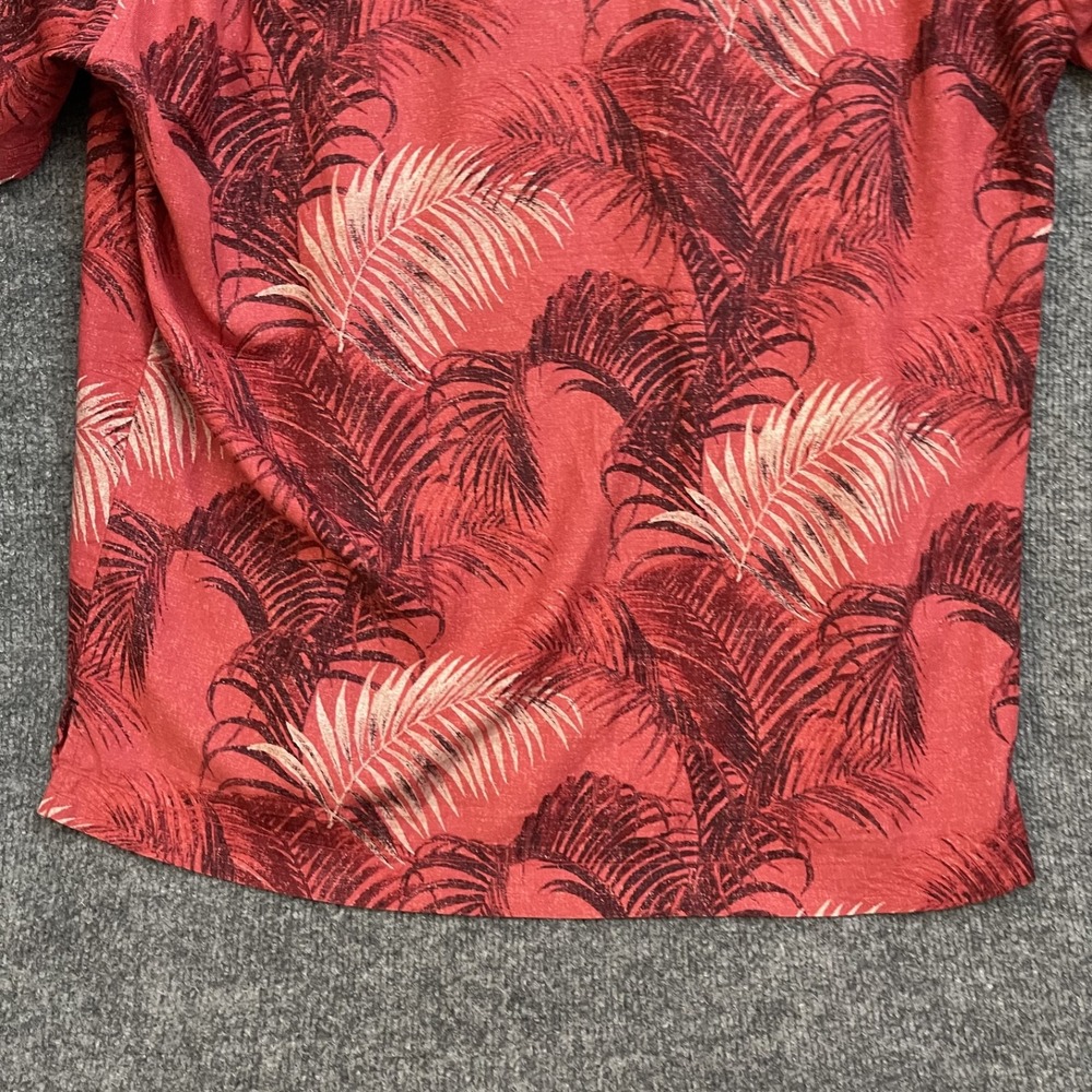 Tommy Bahama Football Silk Hawaiian Shirt Mens M Arizona Cardinals Button Up - Picture 12 of 16